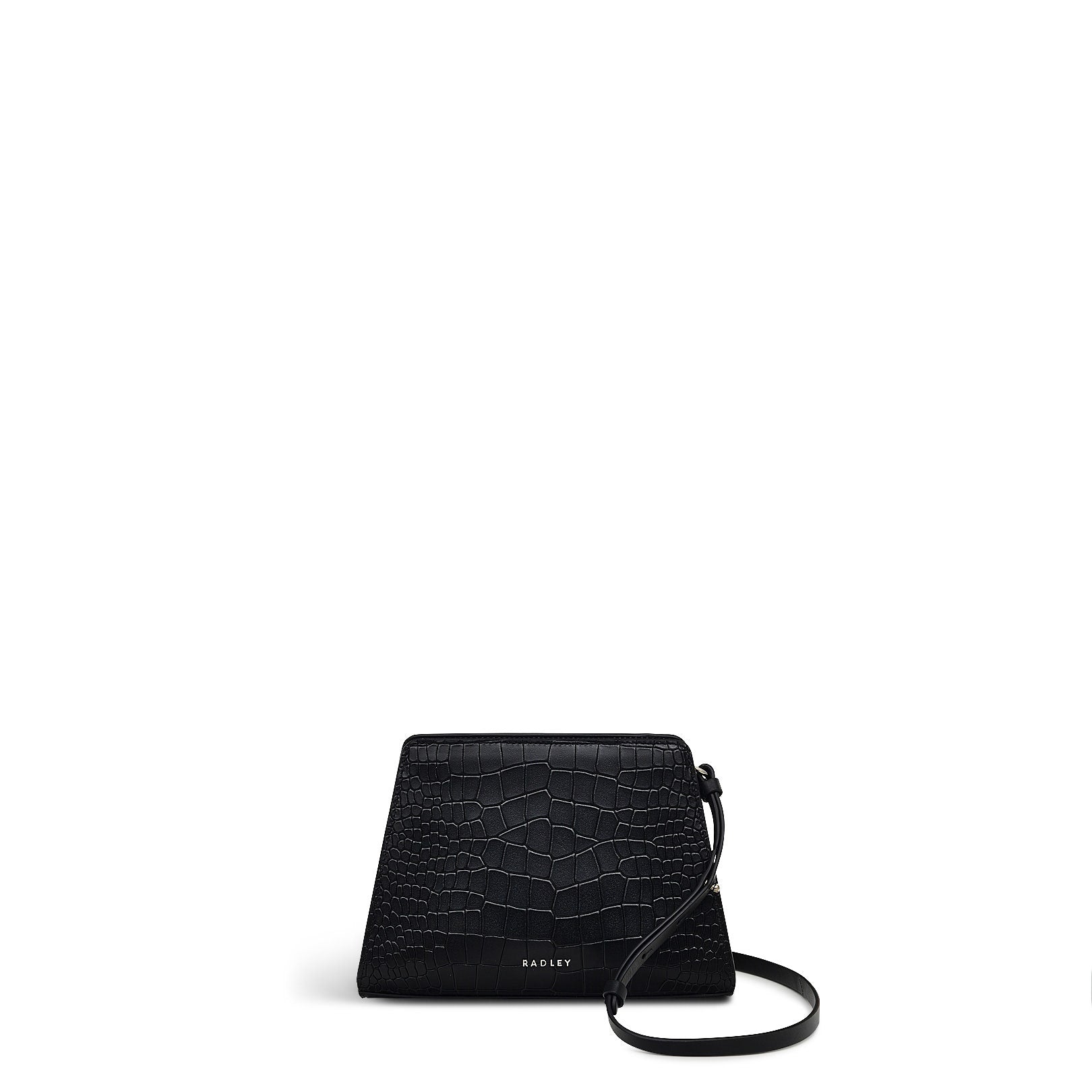 Glasshouse Faux Croc Small Open Top Crossbody Bag - RHC15502