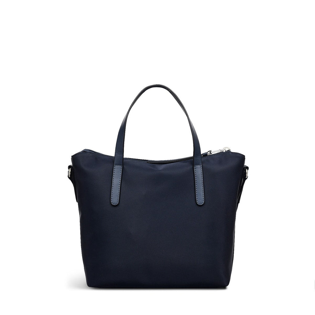 Filey Avenue Leather Medium Ziptop Satchel Bag in Ink - H2337401
