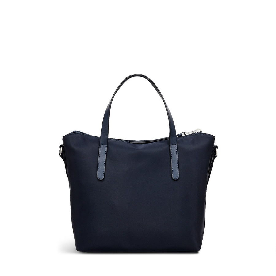 Filey Avenue Leather Medium Ziptop Satchel Bag in Ink - H2337401