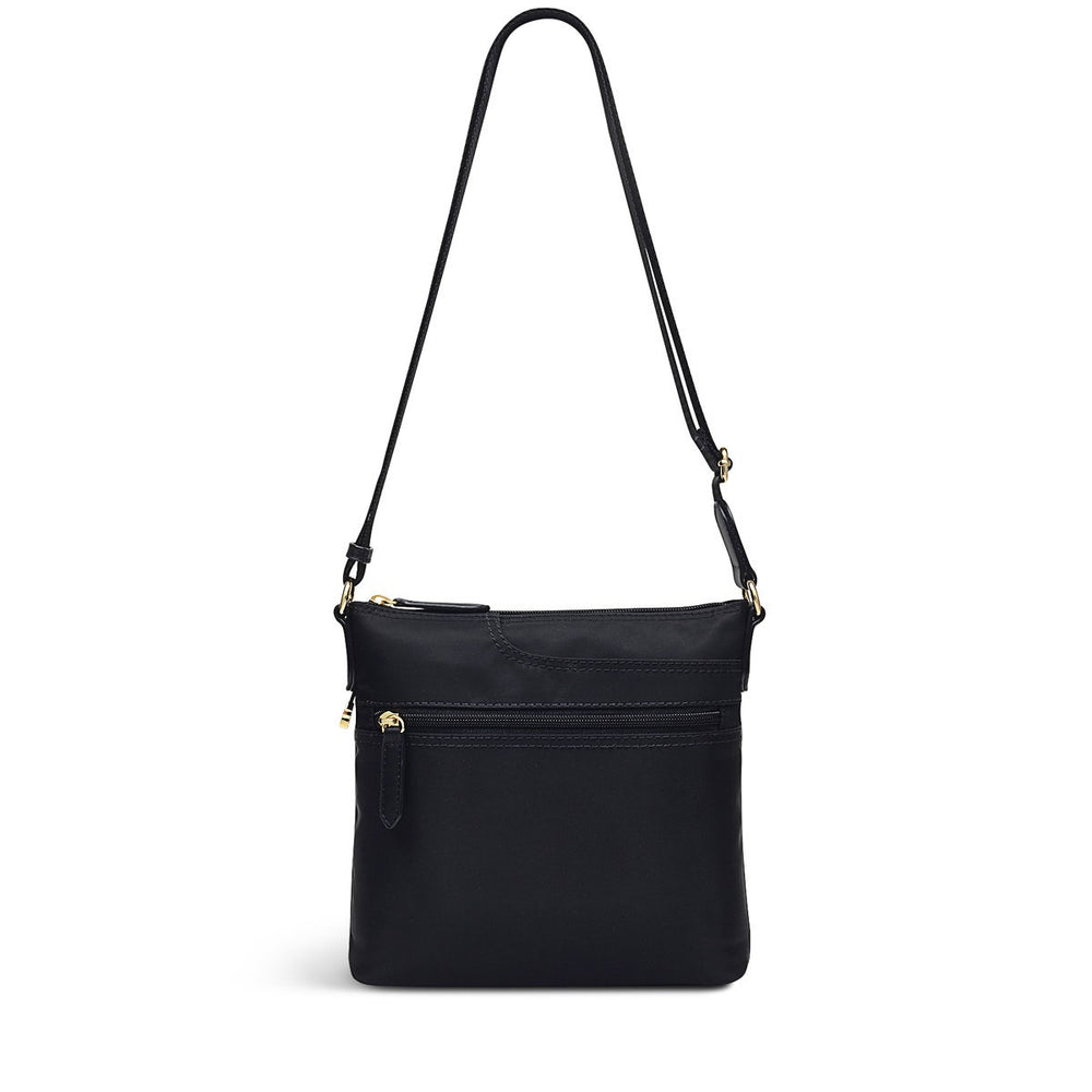 POCKET ESSENTIALS - SMALL ZIPTOP CROSSBODY BLACK