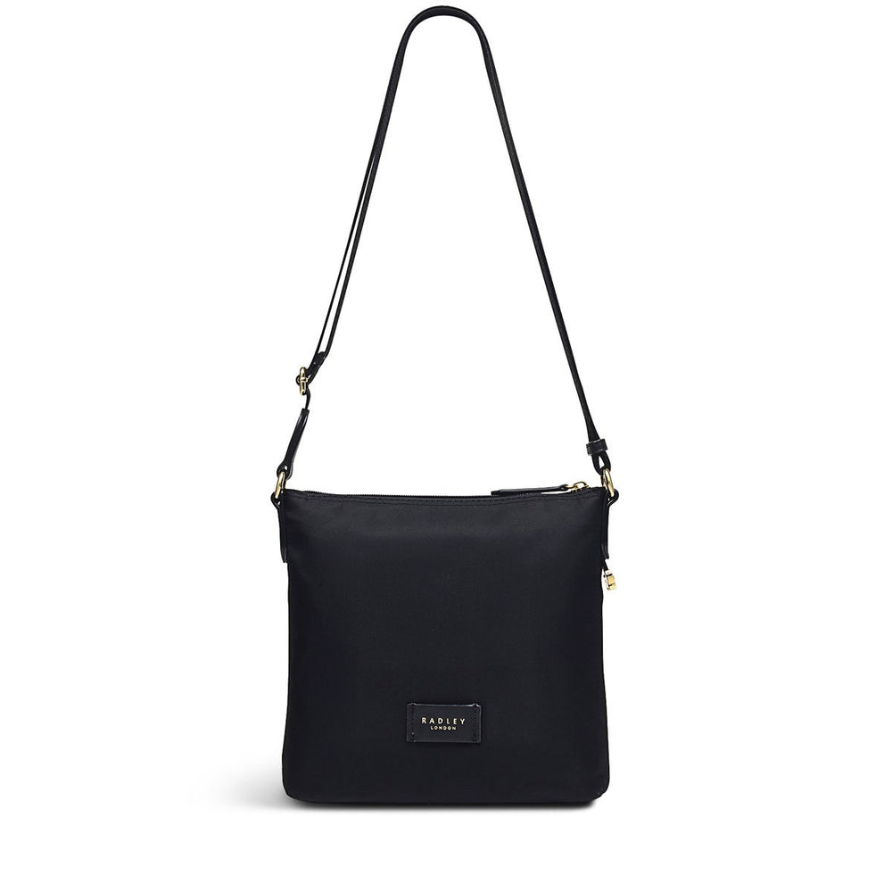 POCKET ESSENTIALS - SMALL ZIPTOP CROSSBODY BLACK