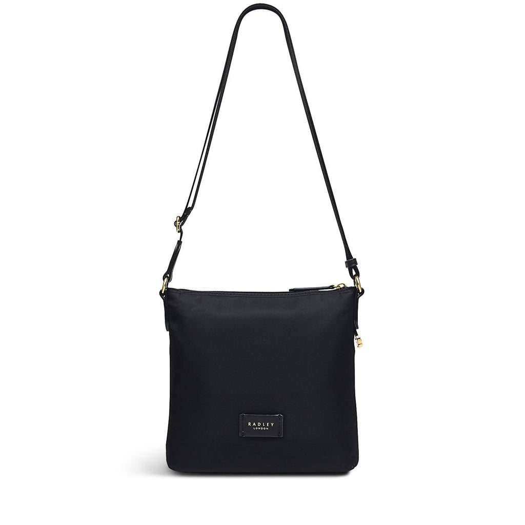 POCKET ESSENTIALS - SMALL ZIPTOP CROSSBODY BLACK