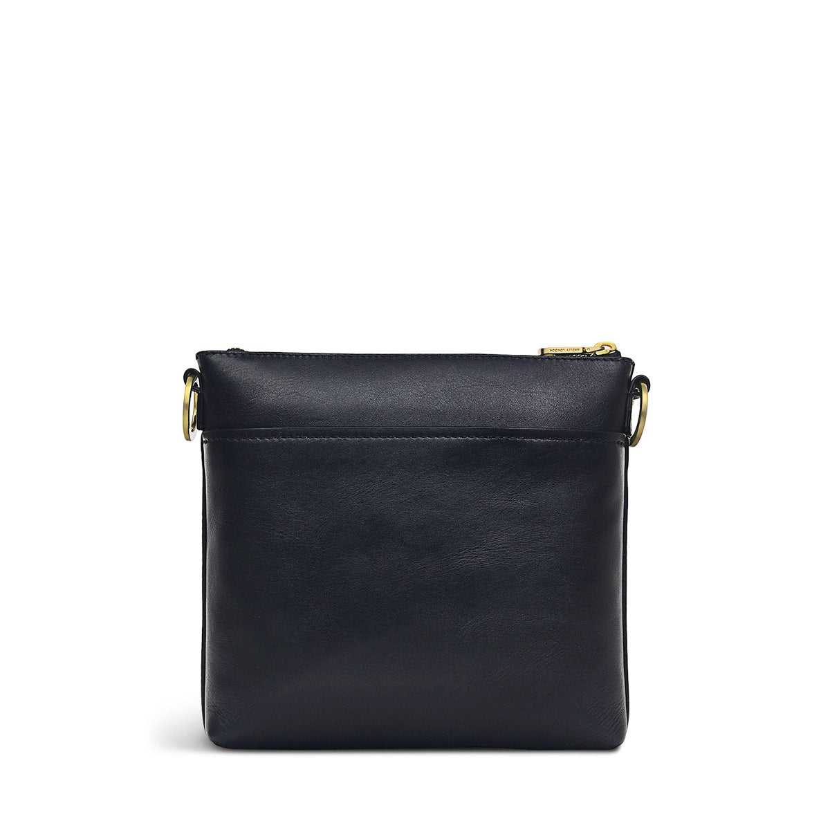 Pockets 2.0 Leather Small ZipTop Cross Body Bag Bag in Black - H5904001