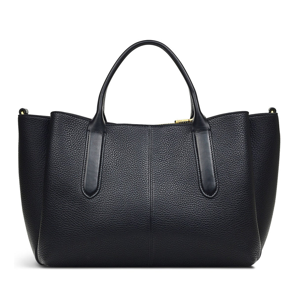 Hillgate Place Leather Medium Grab Multiway Bag in Black - H6750001