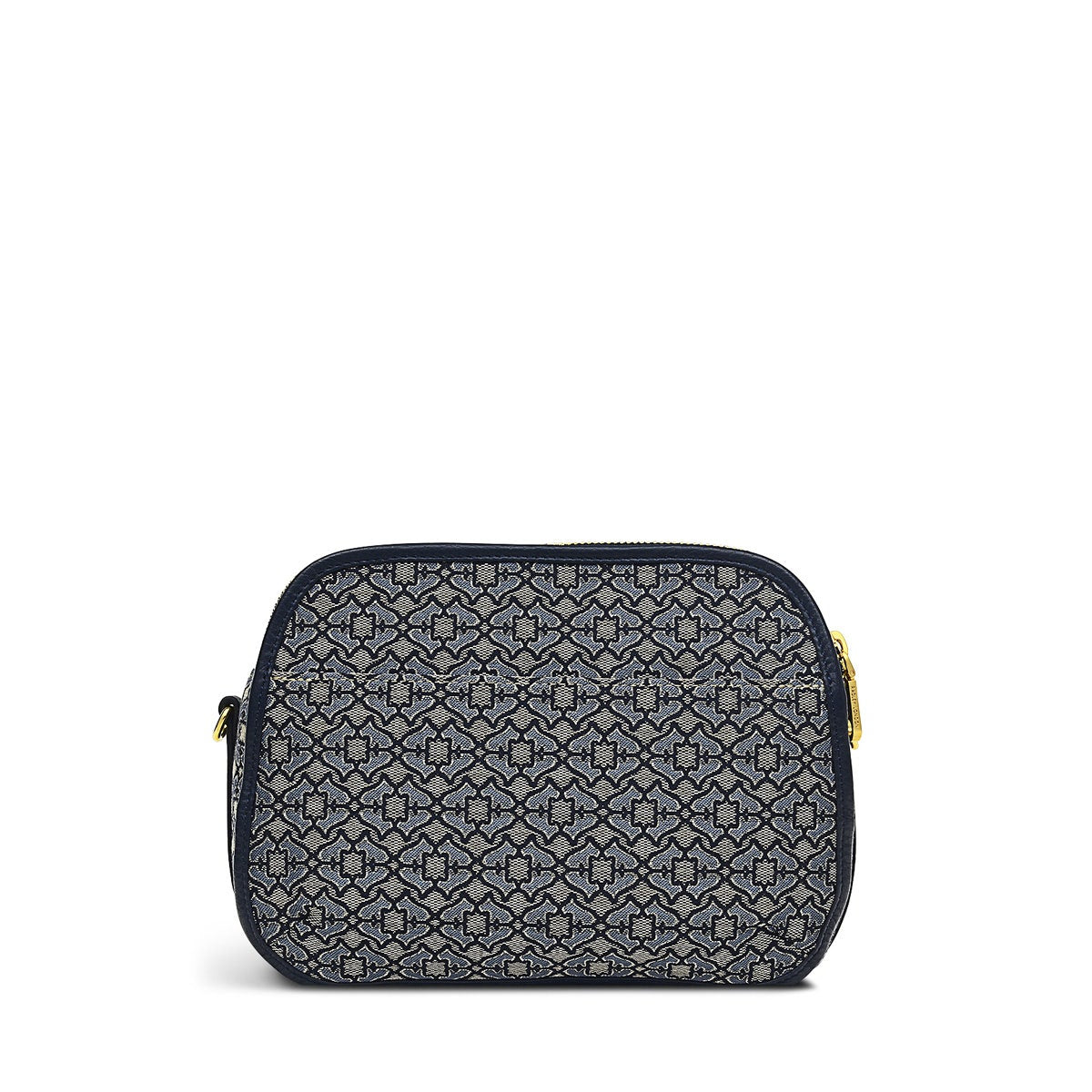Dukes Place Leather Medium Zip-Top Cross Body Bag in Goose Grey - H6869053