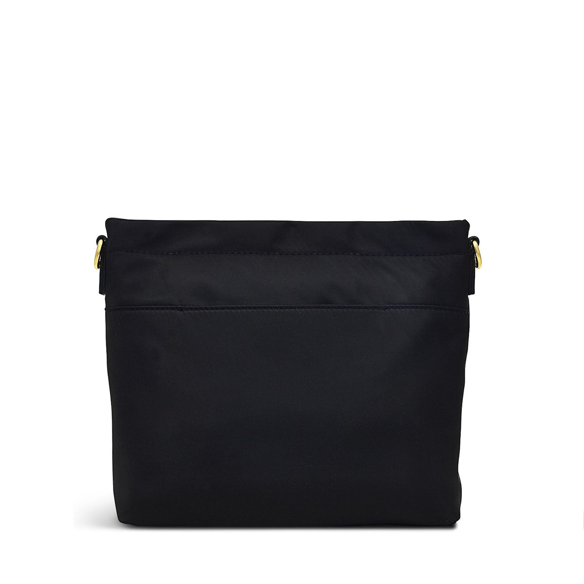 Finsbury Park Recycled Materials Medium Ziptop Satchel in Black - H7166001