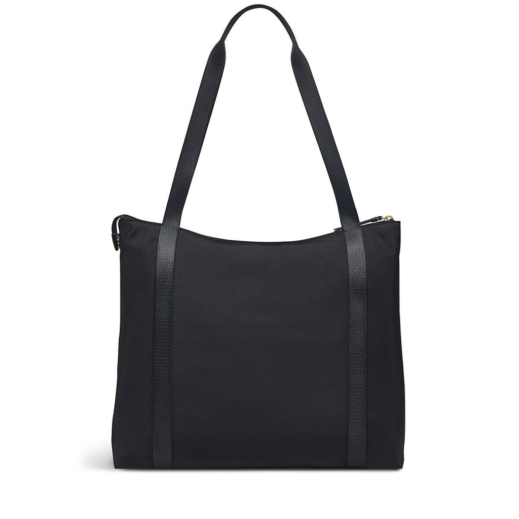 Baylis Road 2.0 - Faux Croc Leather Medium Ziptop Shoulder in Dark Oak - H7325209