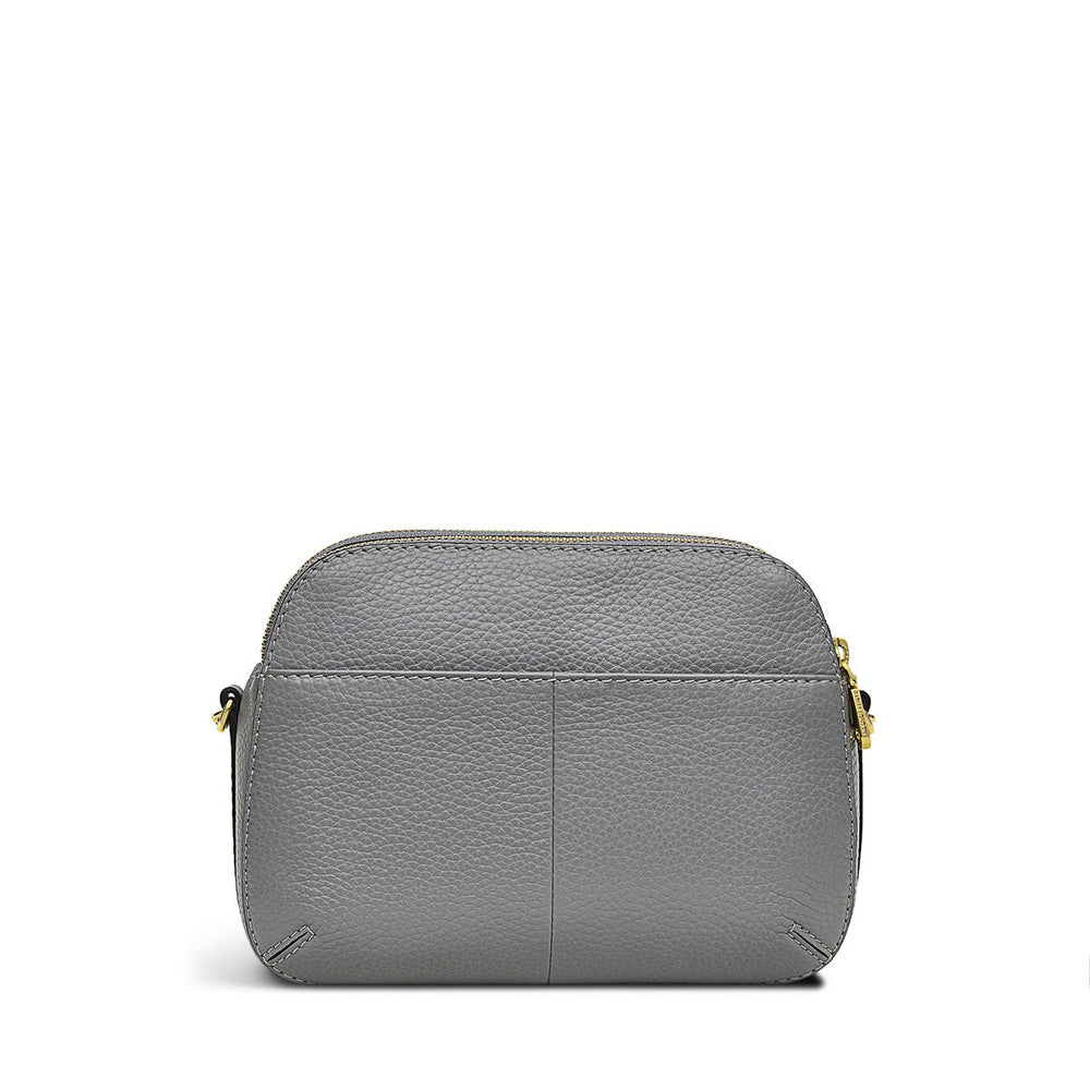 Dukes Place Leather Medium Ziptop Crossbody Bag in Cloud Burst - H7866093