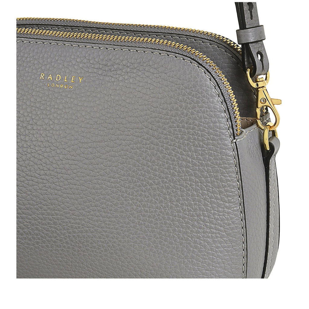 Dukes Place Leather Medium Ziptop Crossbody Bag in Cloud Burst - H7866093