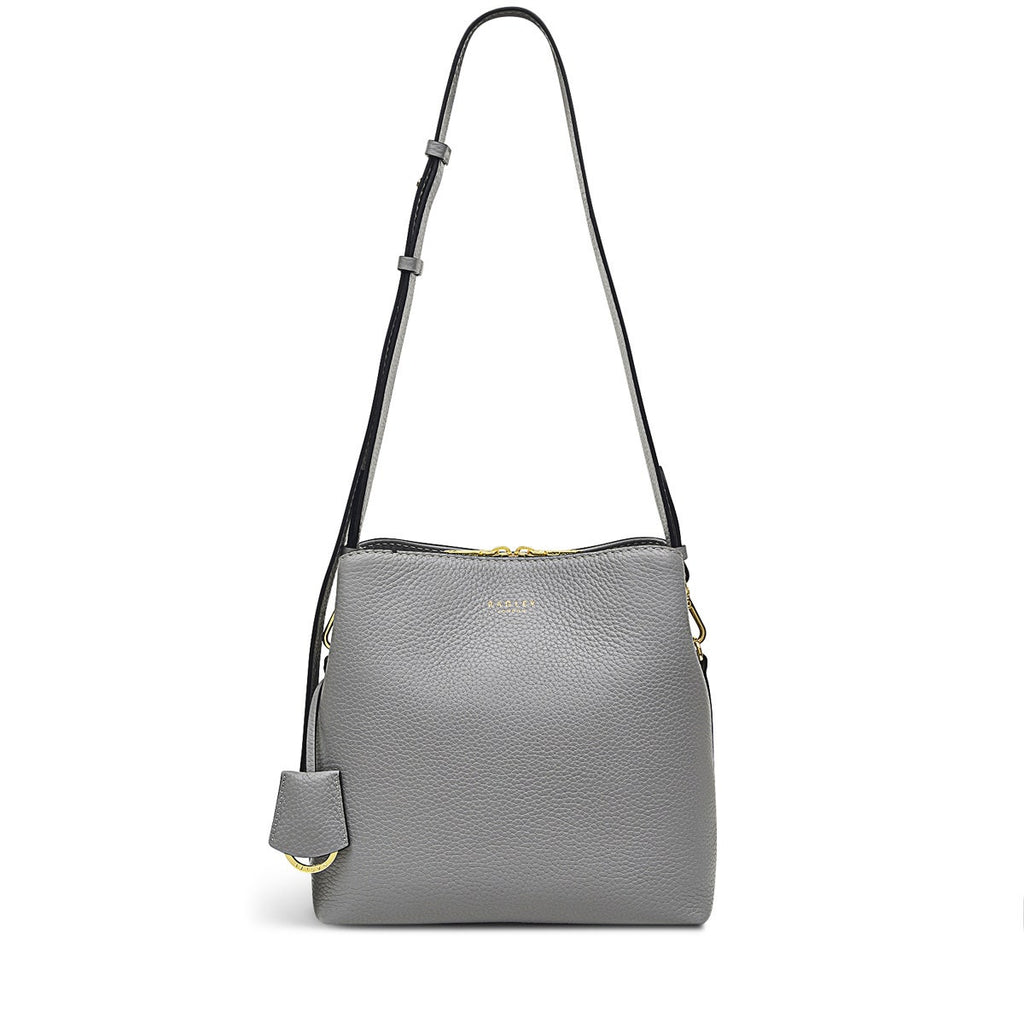 Dukes Place Leather Medium Compartment Crossbody Bag in Cloud Burst - H7867093
