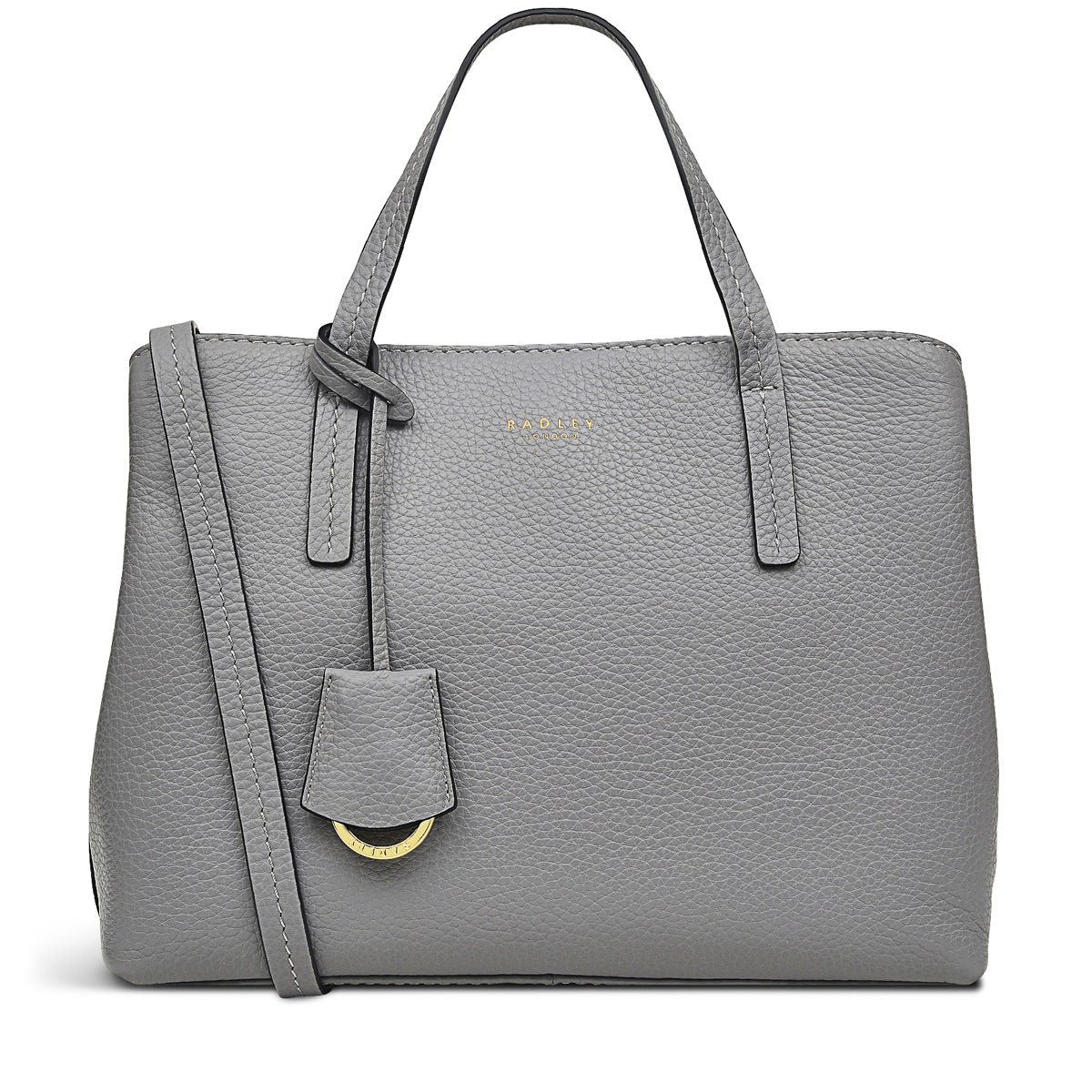Cloud Grey Medium Grab Bag | Dukes Place | Radley London