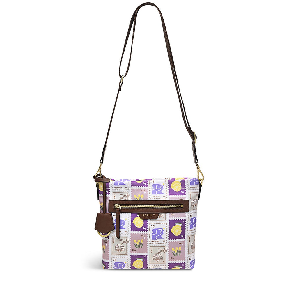 Finsbury Park Fabric Small Zip-Top Cross Body Bag in Chalk - H7959109