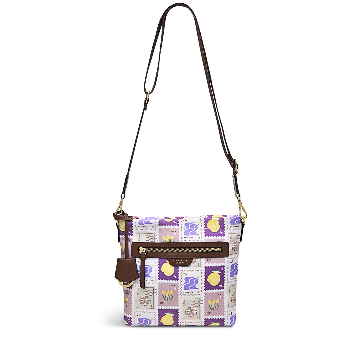 Finsbury Park Fabric Small Zip-Top Cross Body Bag in Chalk - H7959109
