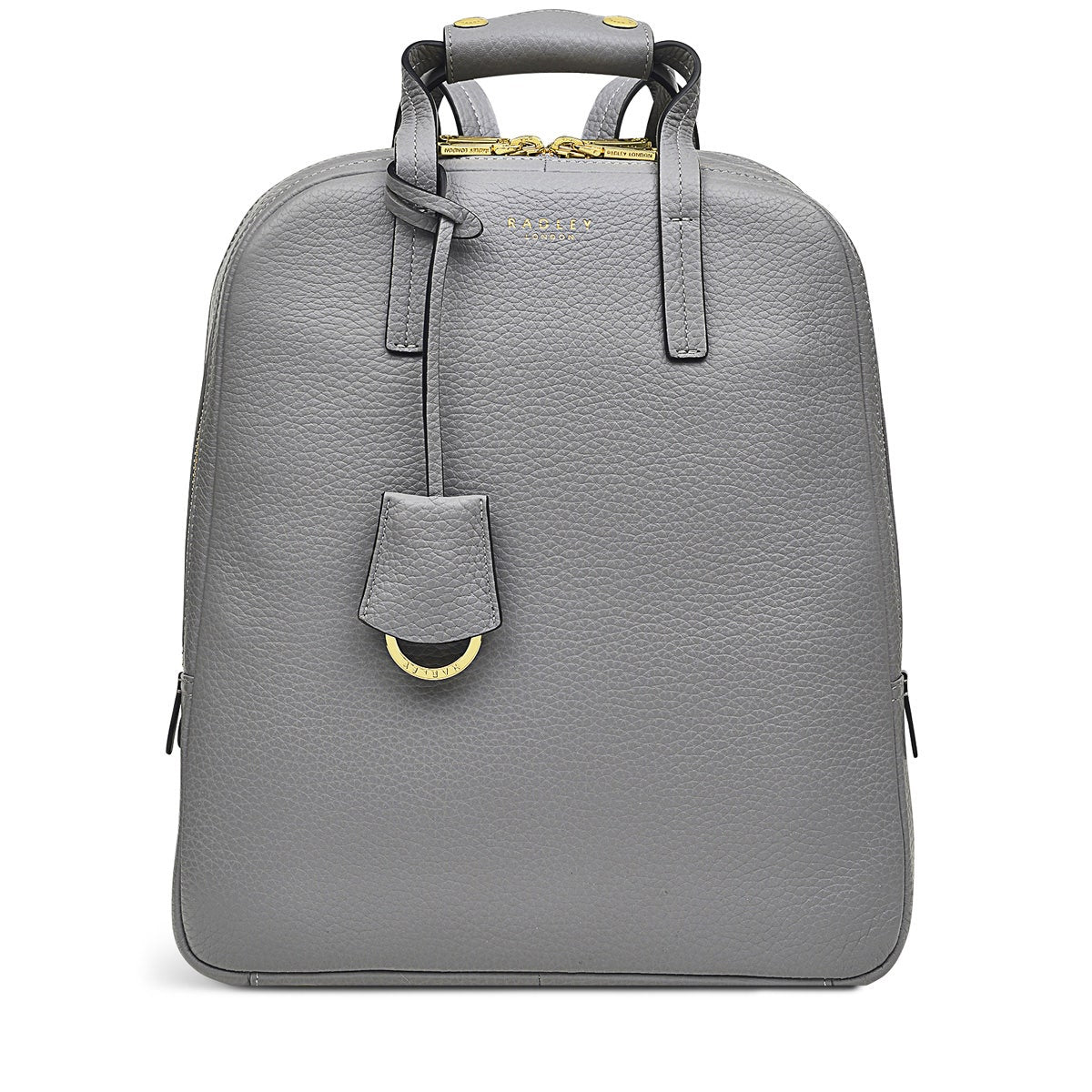 Dukes Place Leather Medium Zip Around Backpack in Cloud Burst - H8233093