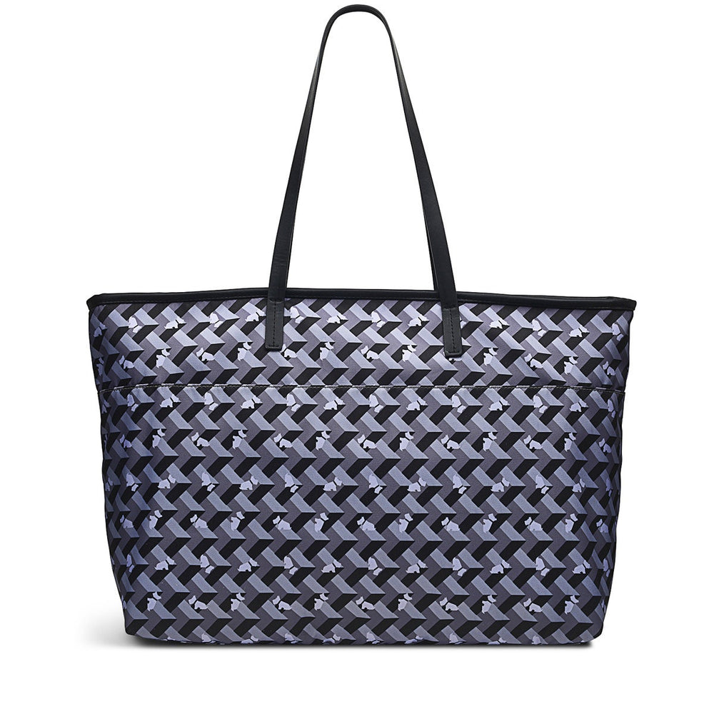Finsbury Park Fabric Large Ziptop Tote Bag in Thunder - H8246074