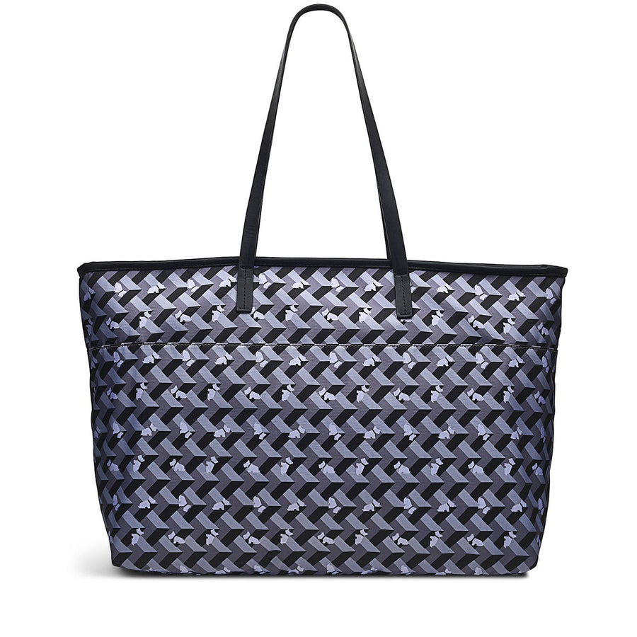 Finsbury Park Fabric Large Ziptop Tote Bag in Thunder - H8246074