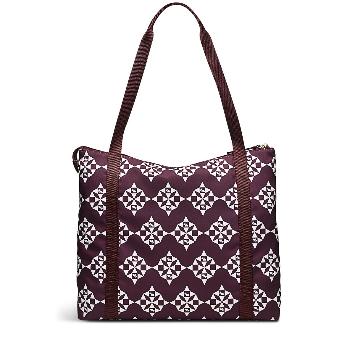 Radley 24/7 Fabric Medium Ziptop Shoulder Bag in Dark Cherry - H8264609