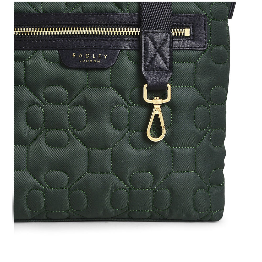 Finsbury Park Fabric Small Ziptop Crossbody Bag in Dragon - H8268305