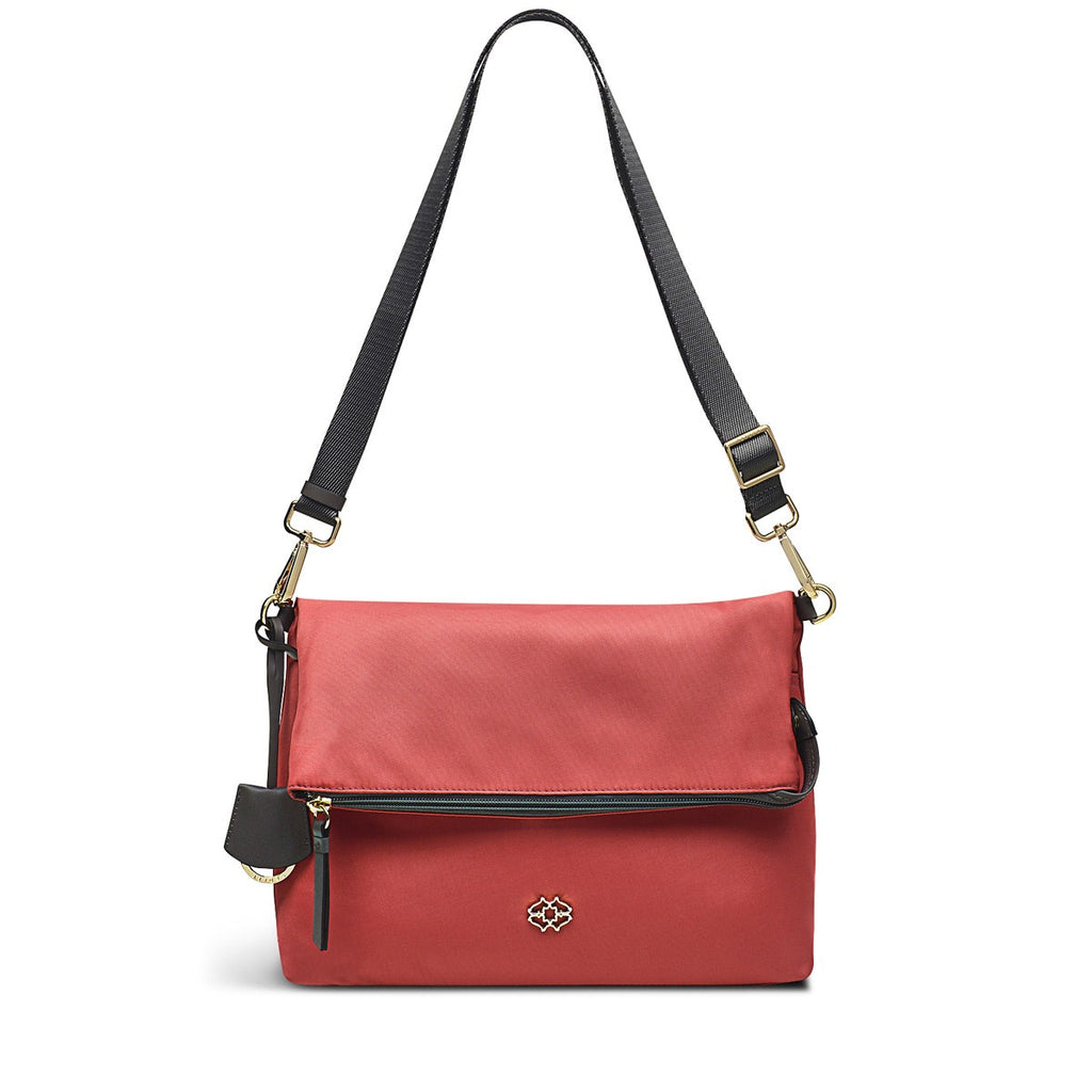 Radley 24/7 Fabric Small Flapover Crossbody Bag in Copper Pink - H8390618