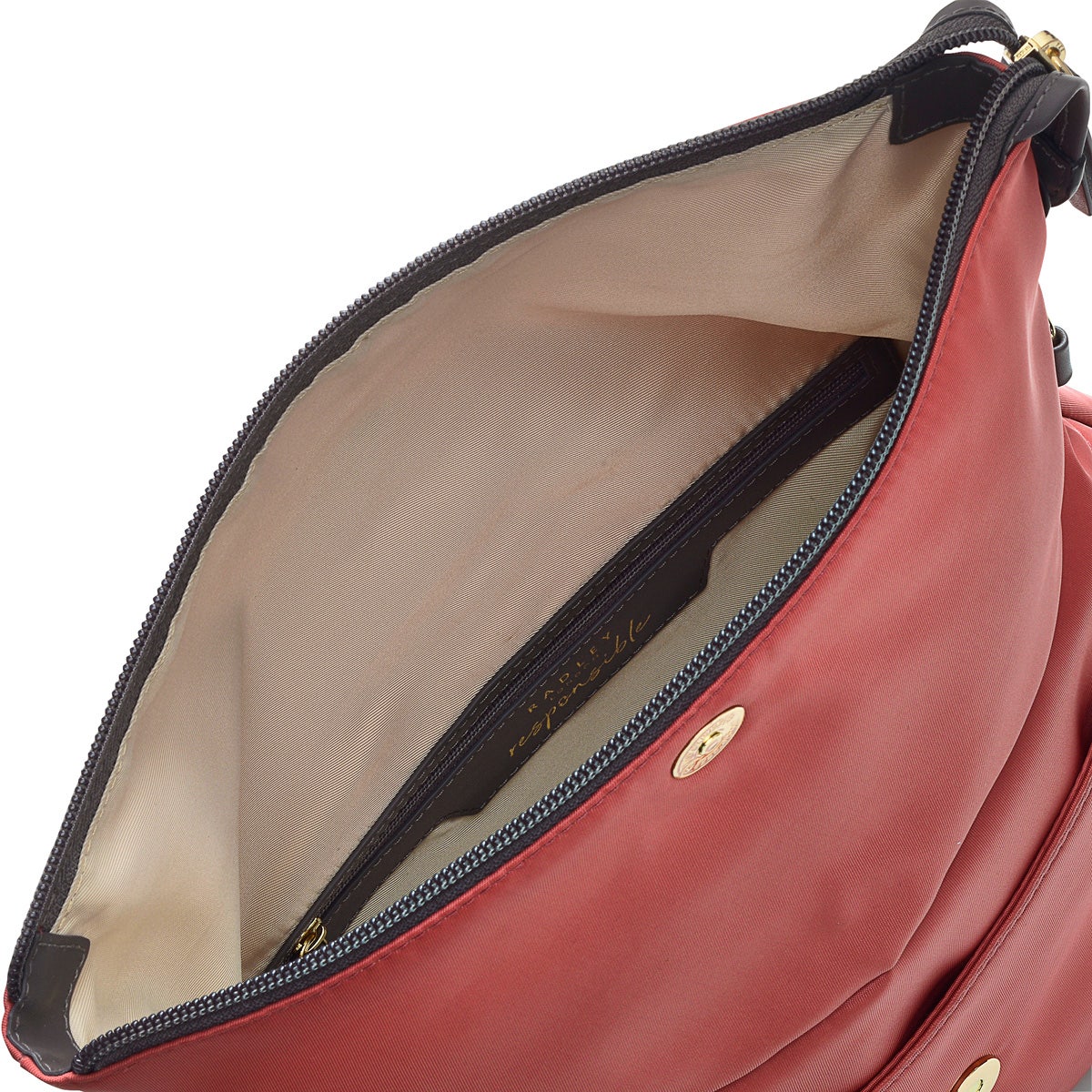 Radley 24/7 Fabric Small Flapover Crossbody Bag in Copper Pink - H8390618