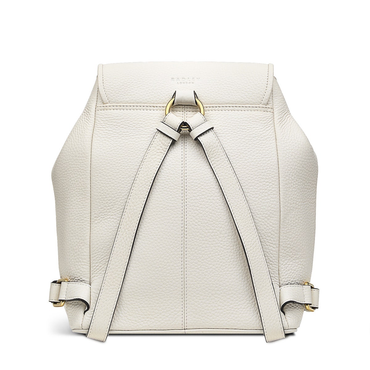 Heirloom Place Leather Medium Flapover Backpack in Chalk - H8869109
