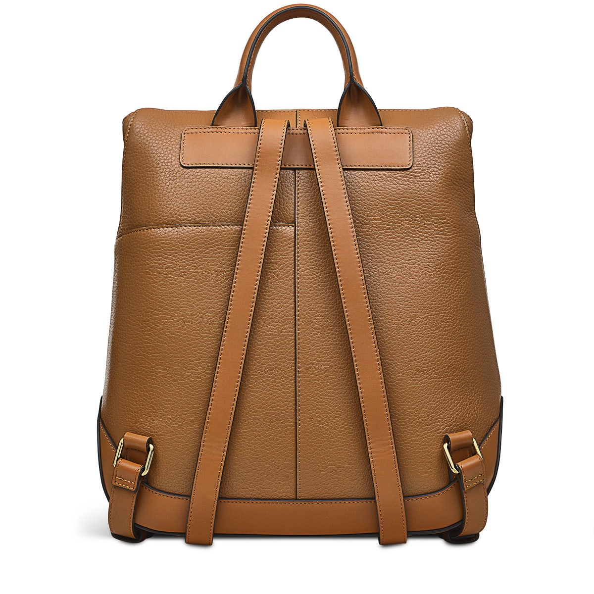 Milligan Street Leather Medium Zip Around Backpack in Butterscotch - H8951259