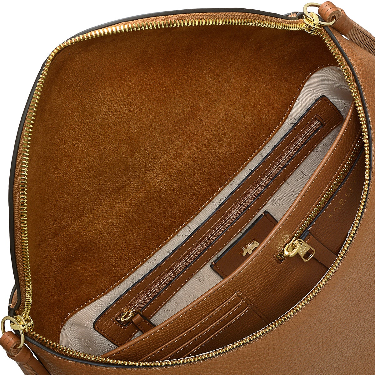 Milligan Street Leather Medium Zip Around Backpack in Butterscotch - H8951259