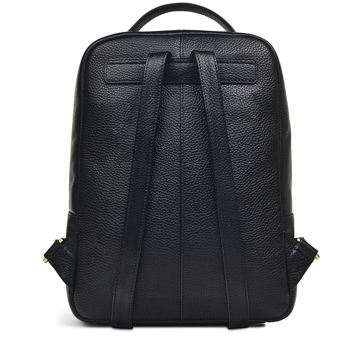 Sunny Dene Leather Small Zip Around Backpack in Black - H8971001