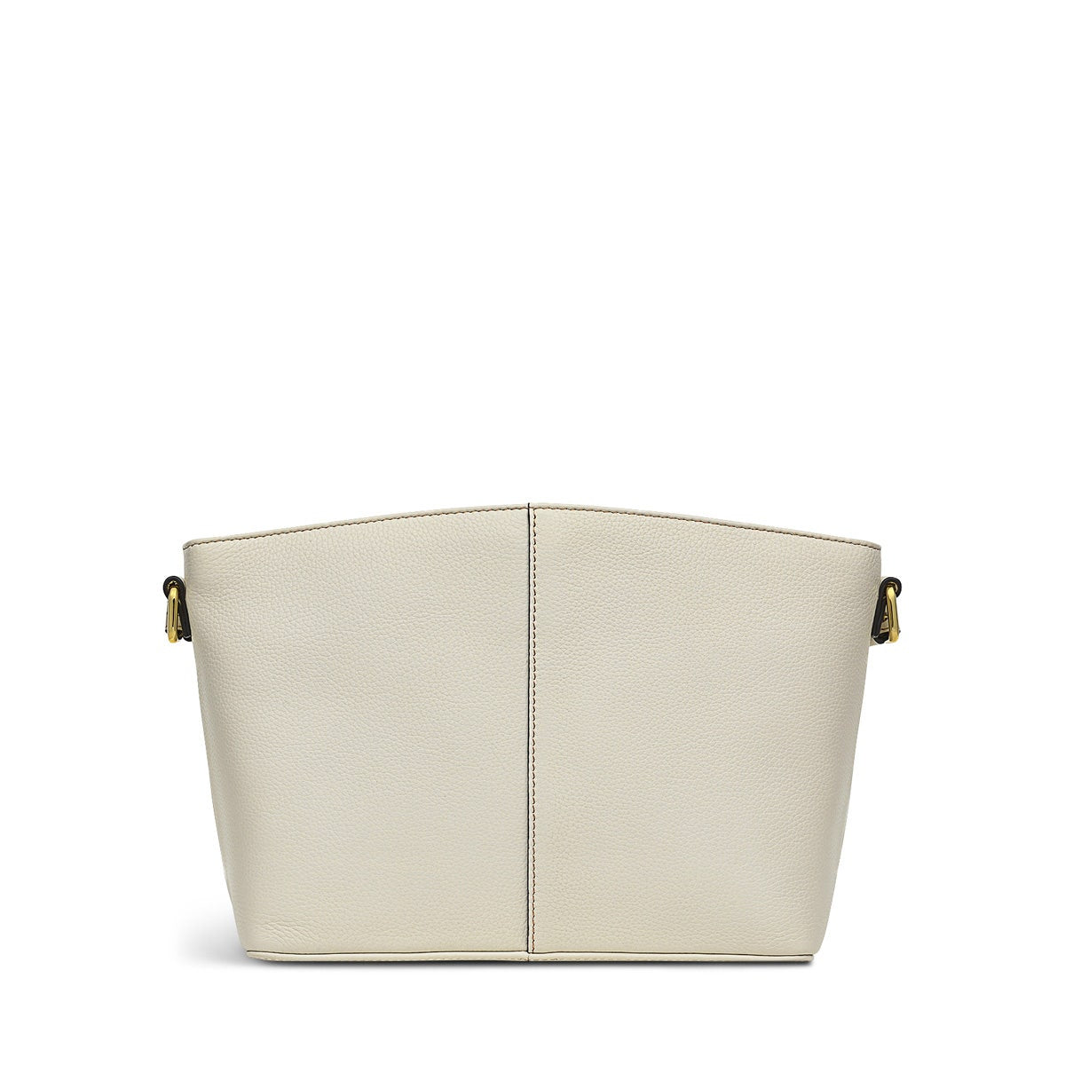 Dove Road Leather Medium Ziptop Crossbody Bag in Chalk - H8975109