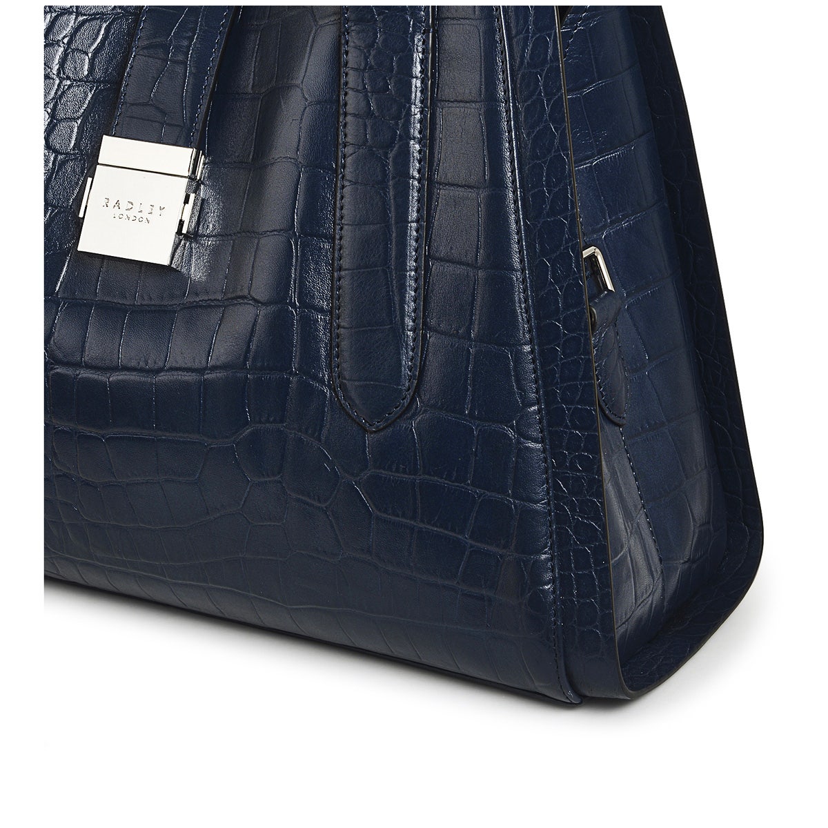 Ink Blue Grab Bag | Sloane Street Faux Croc SS24 | Radley London