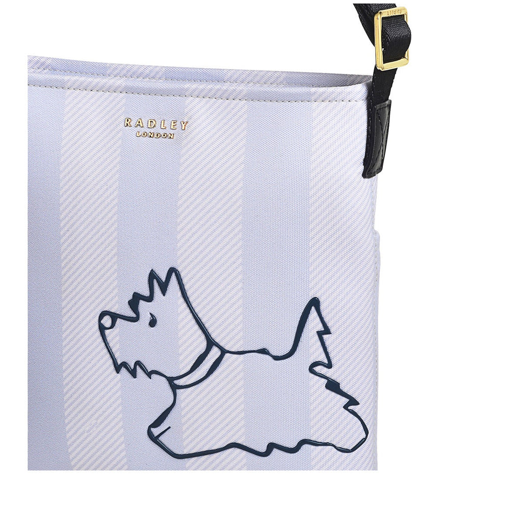 Palace Gardens Fabric Small Ziptop Crossbody Bag in Chalk - H9218109