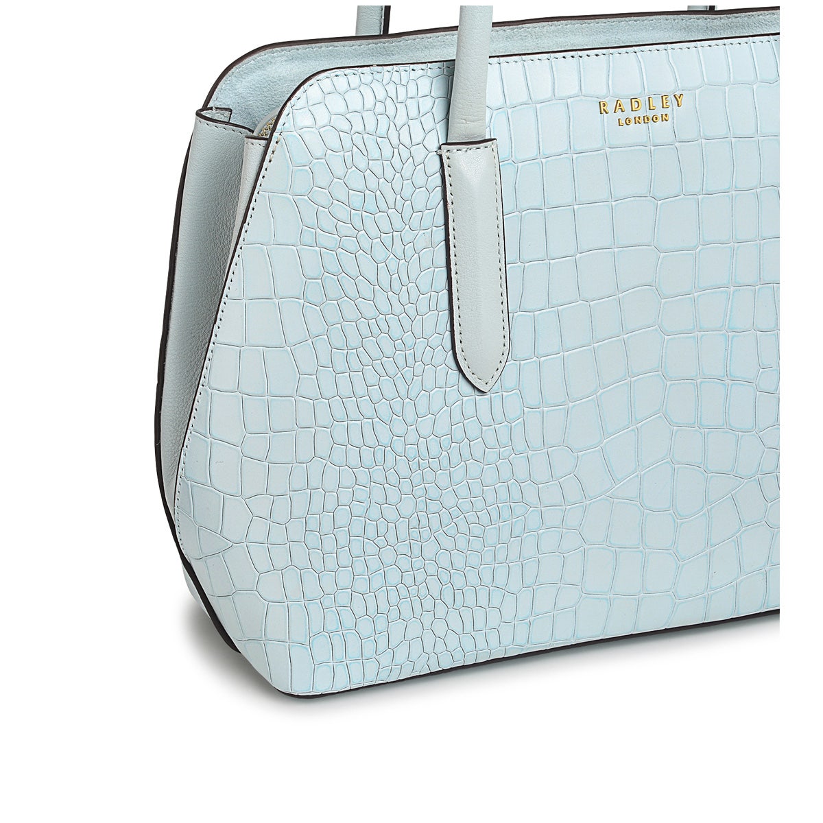 Liverpool Street 2.0 Leather Medium Ziptop Multiway Bag in Seafoam - H9242367