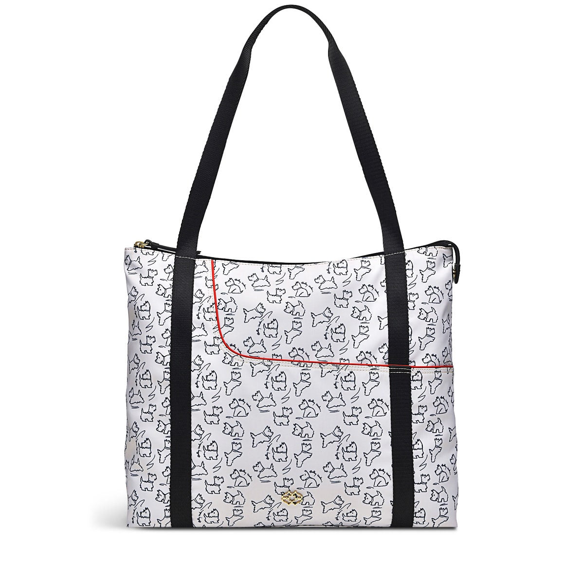Radley 24/7 Fabric Medium Ziptop Shoulder Bag in Chalk - H9259109