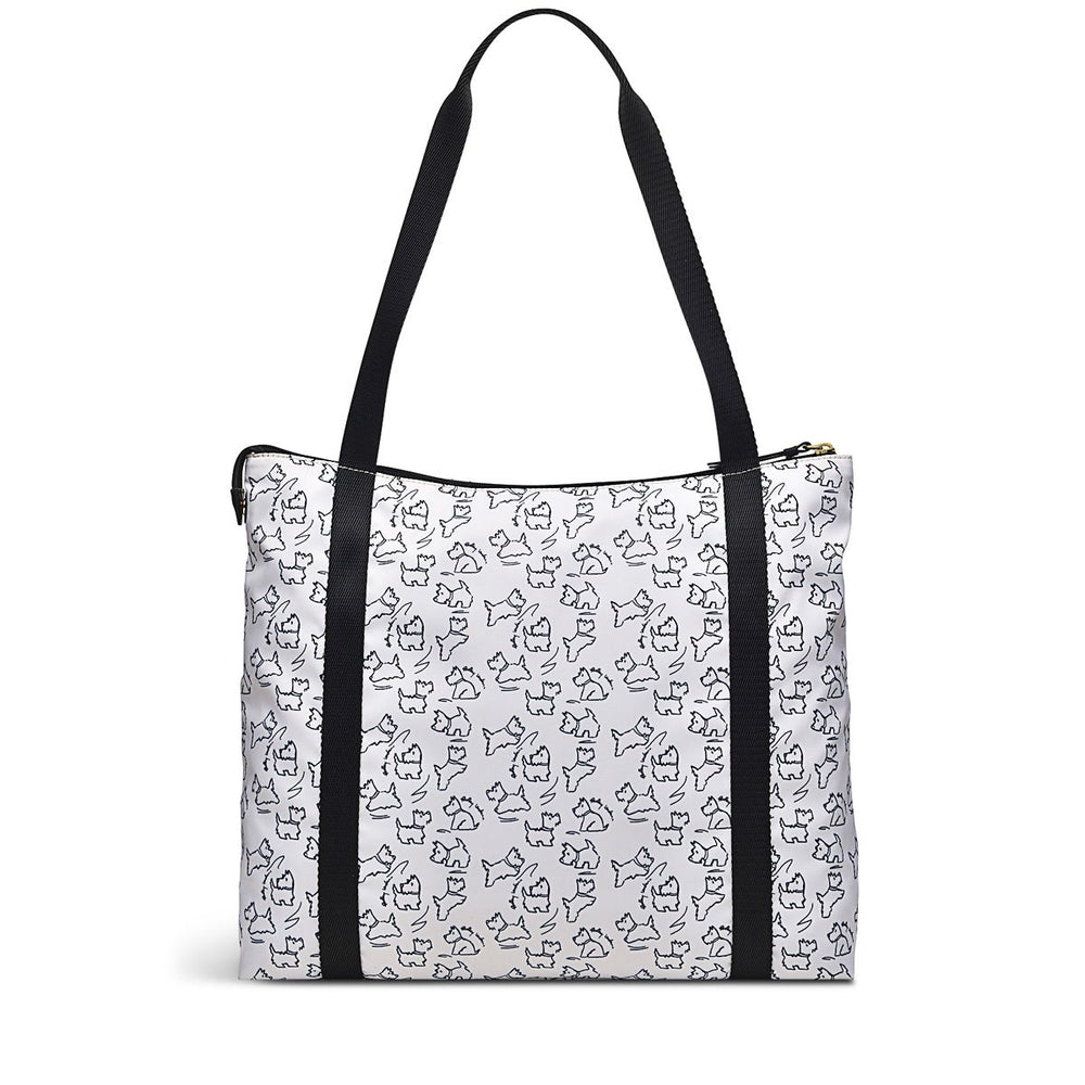 Radley 24/7 Fabric Medium Ziptop Shoulder Bag in Chalk - H9259109