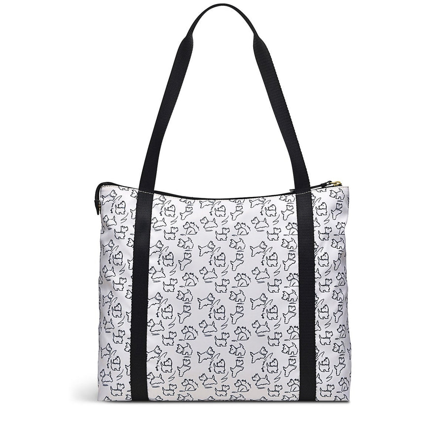 Radley 24/7 Fabric Medium Ziptop Shoulder Bag in Chalk - H9259109