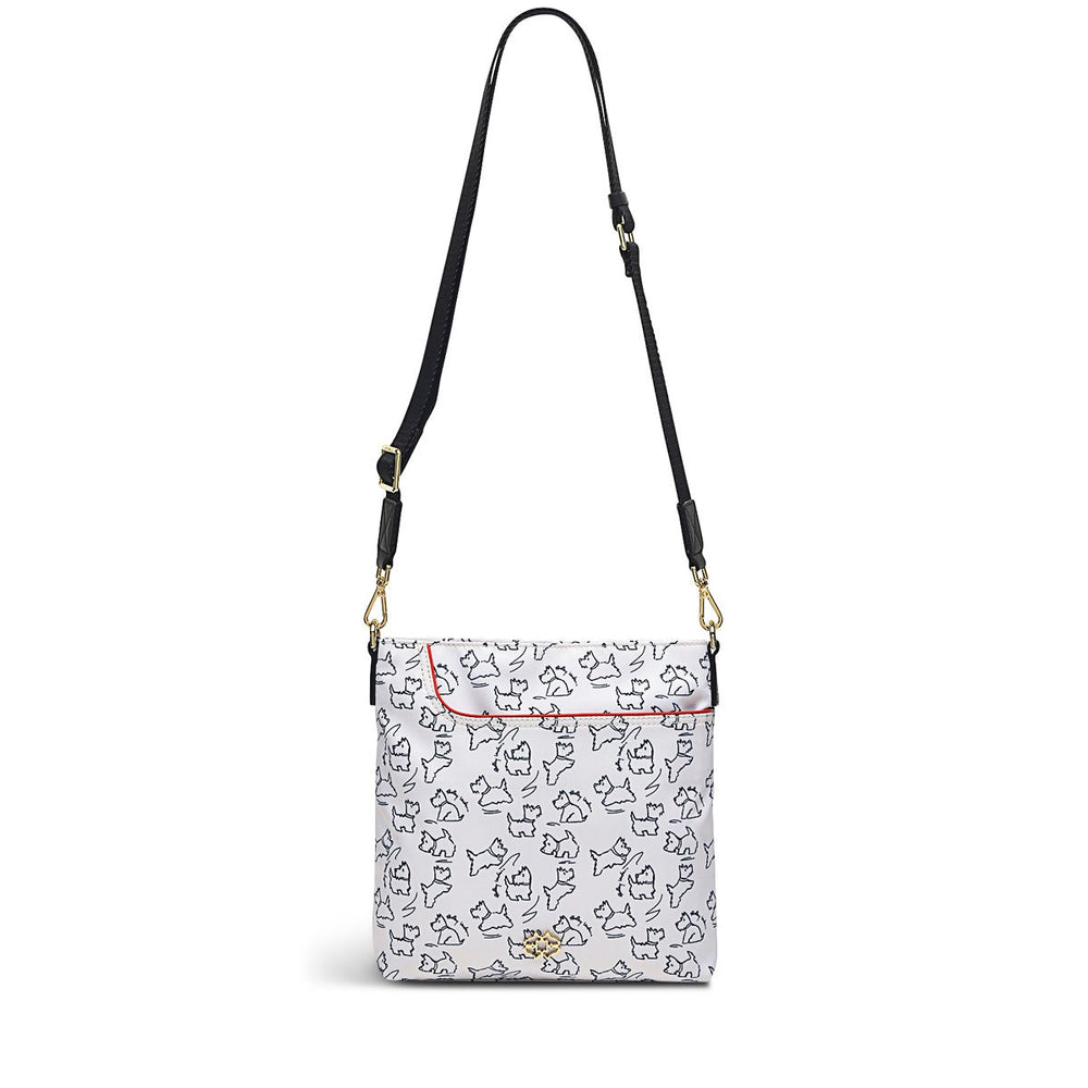 Radley 24/7 Fabric Small Ziptop Crossbody Bag in Chalk - H9261109