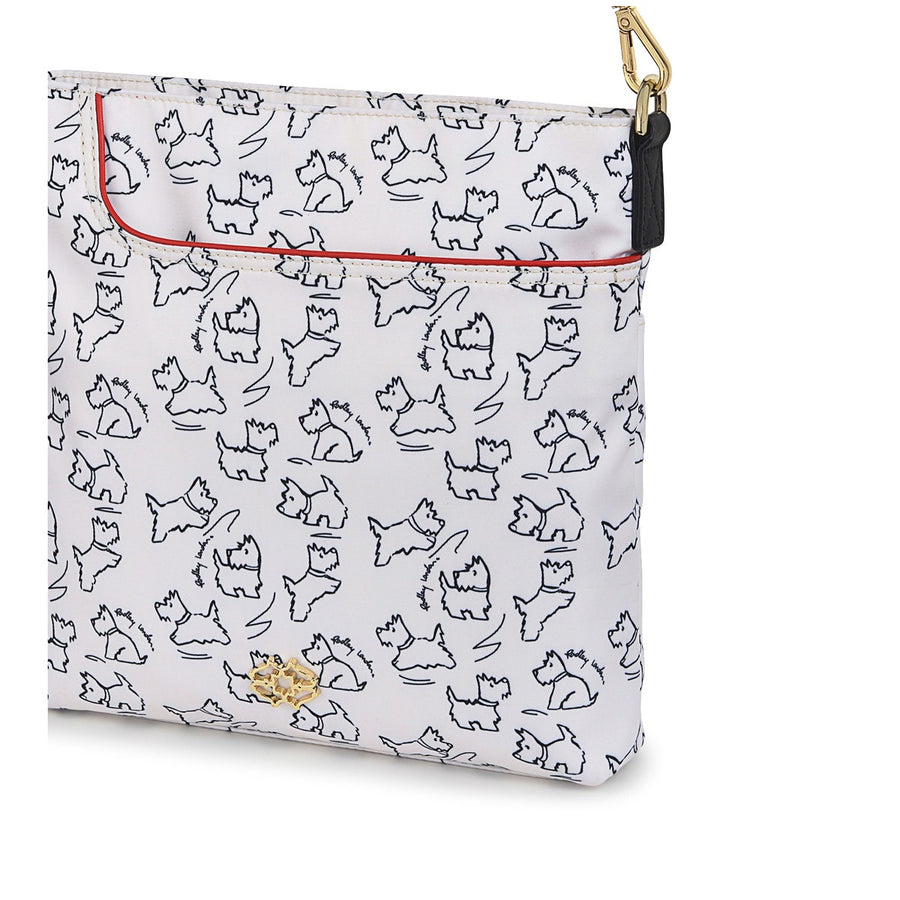 Radley 24/7 Fabric Small Ziptop Crossbody Bag in Chalk - H9261109