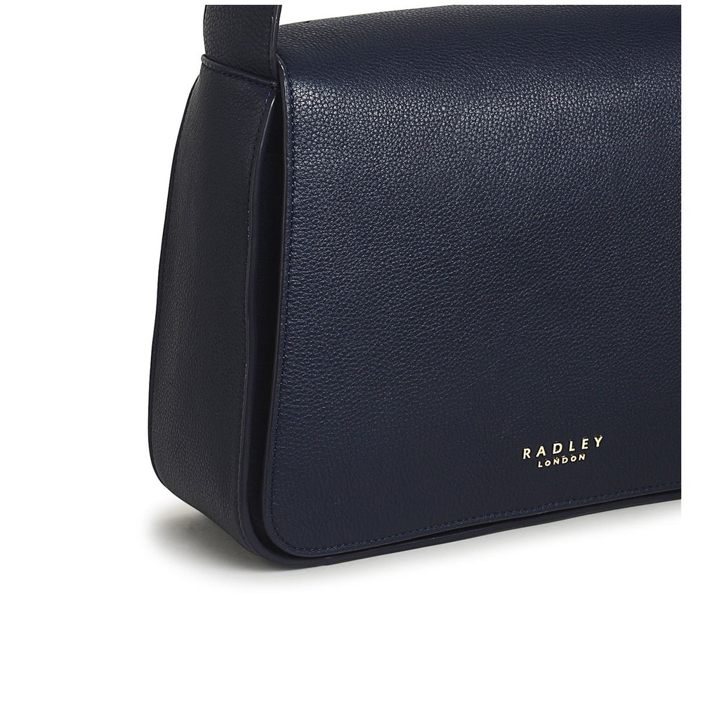 Westwell Lane Leather Medium Flapover Crossbody Bag in Ink - H9284401