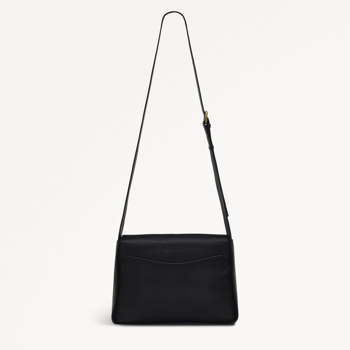 WESTWELL LANE LARGE FLAPOVER CROSS BODY BLACK