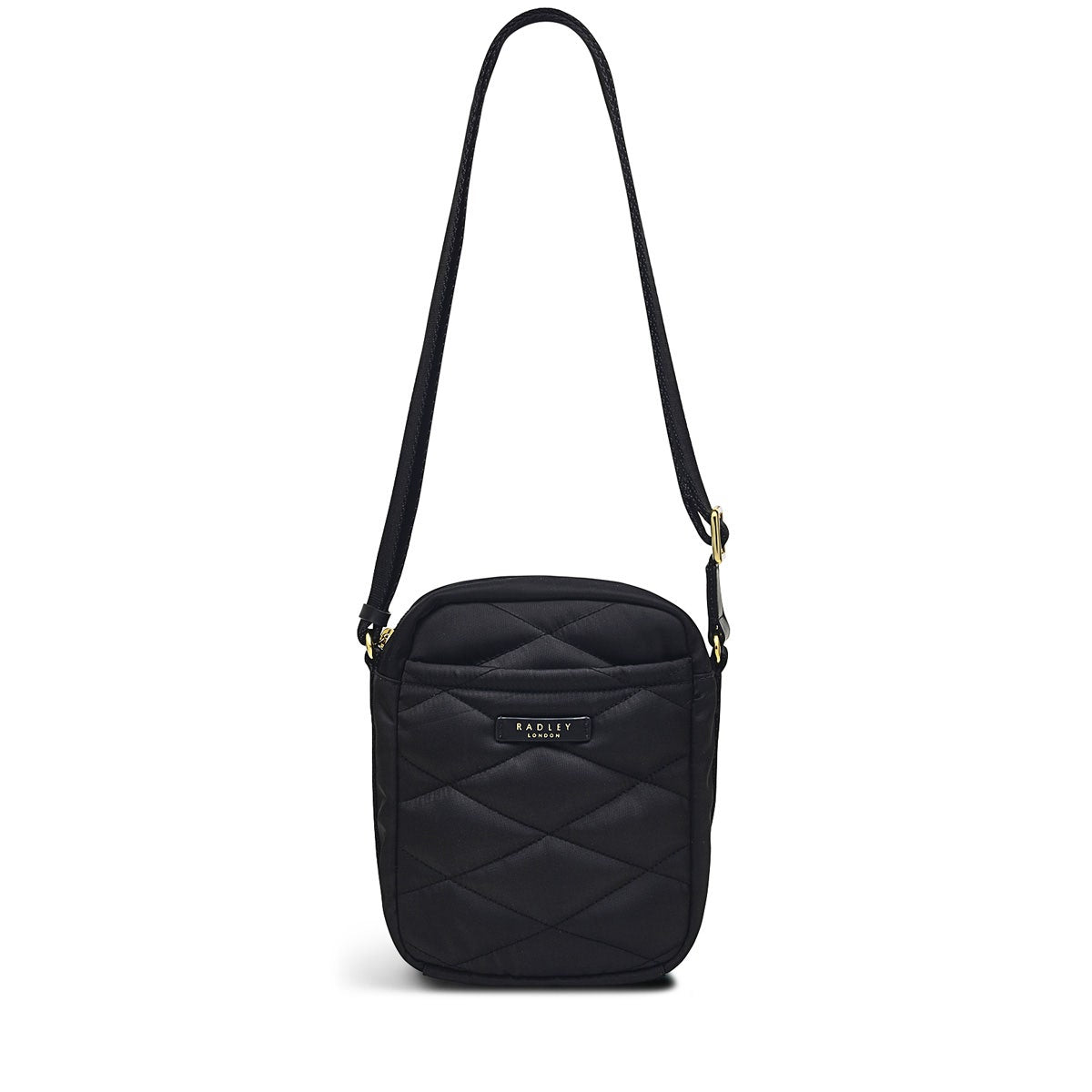 Maltby Street Fabric Mini Ziptop Crossbody Bag in Black - H9344001