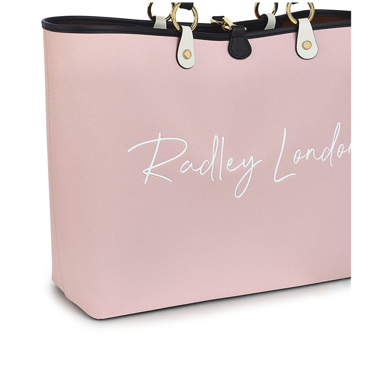 Addison Gardens Fabric Large Open Top Tote Bag in Clay Pink - H9432958