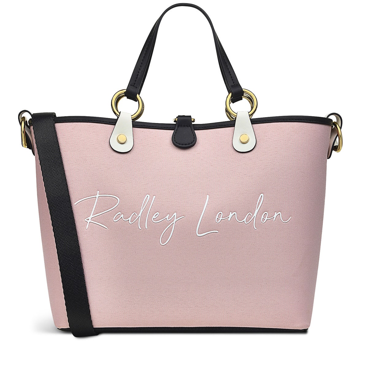 Addison Gardens Fabric Medium Open Top Satchel Bag in Clay Pink - H9433958