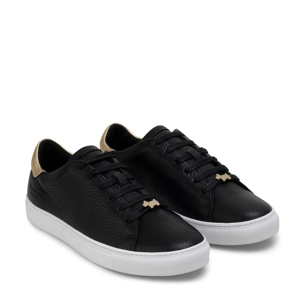 MALTON COLOUR BLOCK TRAINER BLACK
