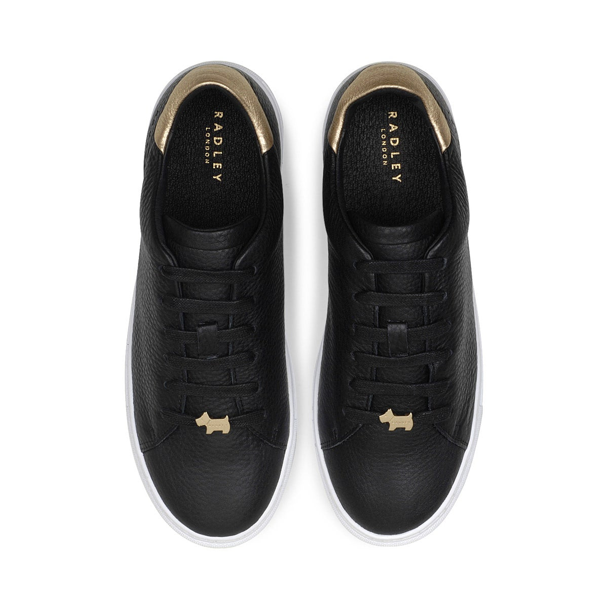 MALTON COLOUR BLOCK TRAINER BLACK