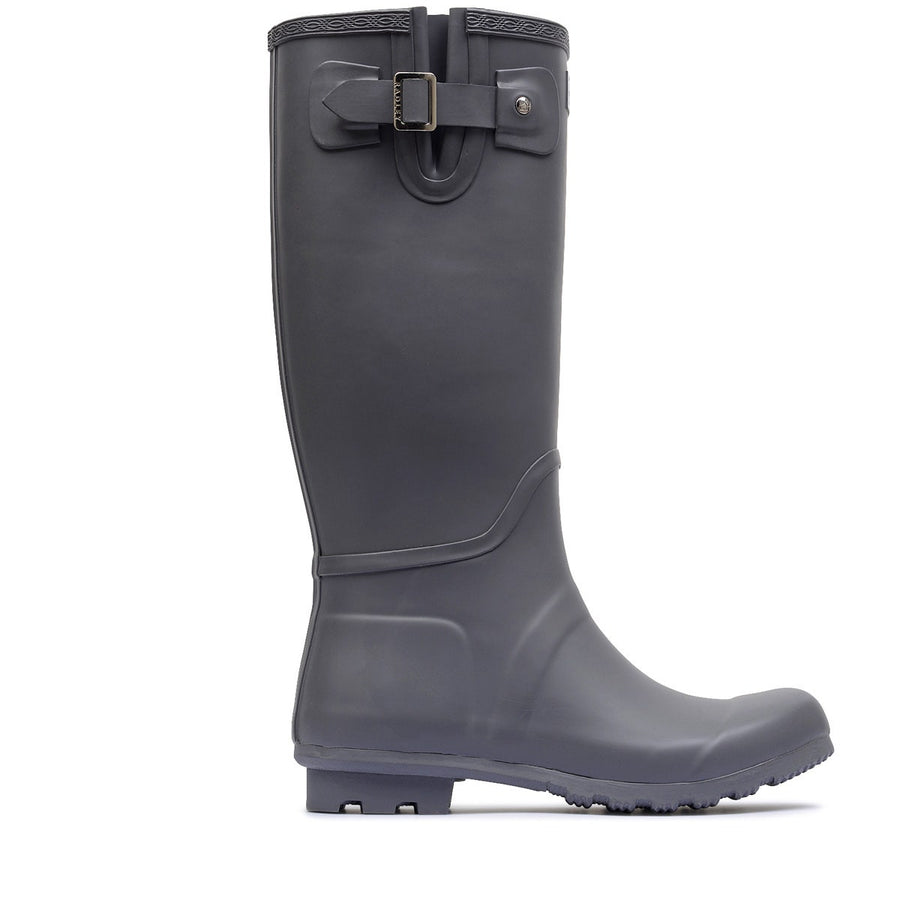 Alba Hi Long Wellington in Grey  -  Q3126043A
