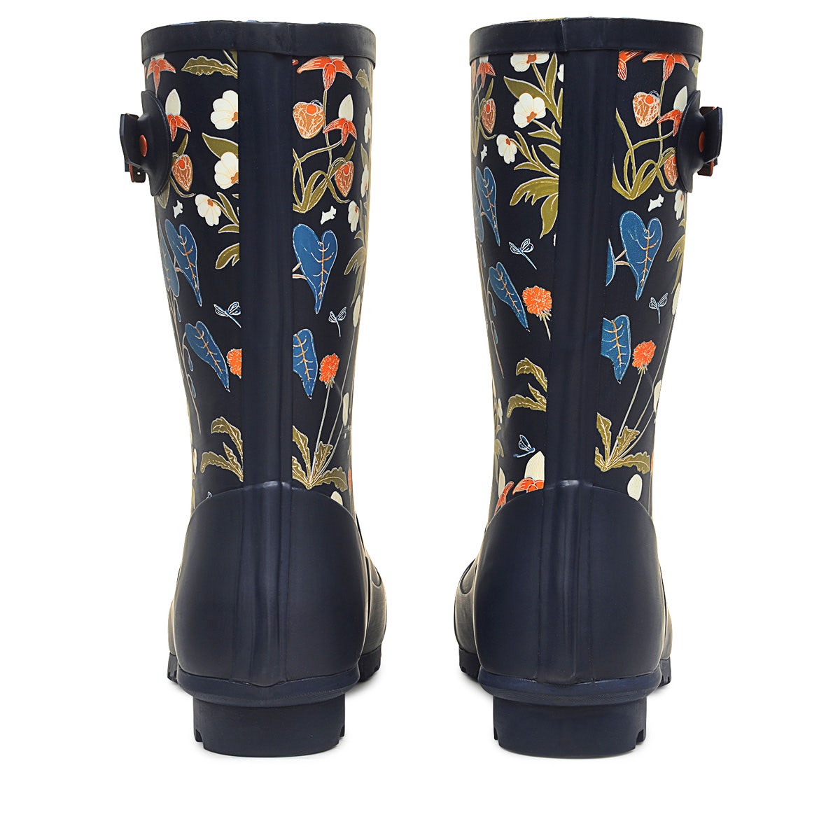 ALBA MID PRINTED WELLY MID 1 NAVY