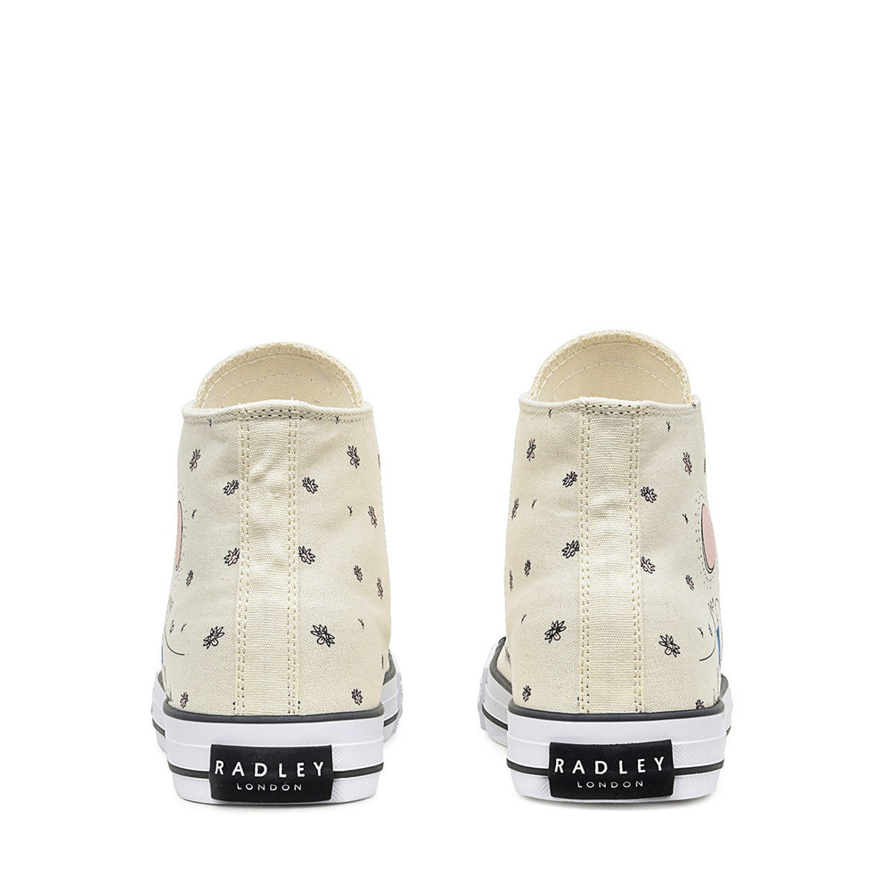 CANVAS HI HIGH TOP SUN & MOON NATURAL