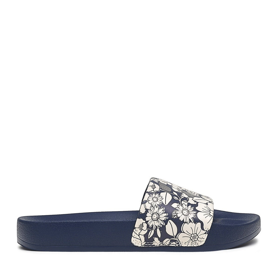 HAVANA RISE SLIDER - 60'S FLORAL NAVY