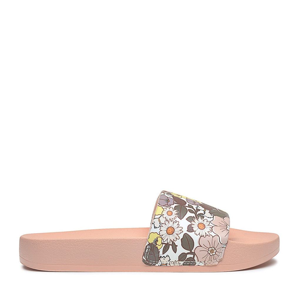 HAVANA RISE SLIDER - 60'S FLORAL PINK