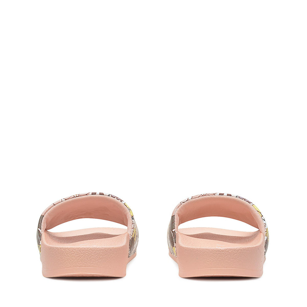 HAVANA RISE SLIDER - 60'S FLORAL PINK